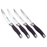 Anolon Advanced 4-Piece Steak Knife Set with Santoprene Handles (52681)