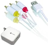 Macally AVCABLEII Audio and Video Cable for New Generation iPod (White)