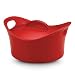 Rachael Ray Stoneware 2-3/4-Quart Covered Bubble & Brown Casserole 