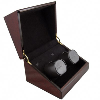 Orbita Sparta II Deluxe Lithium 2-Watch Case - Mahogany W07550