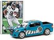 Jacksonville Jaguars - Maurice Jones-Drew (Teal Car) 2007 Upper Deck Collectibles NFL Ford SVT Adrenalin Concept with Card