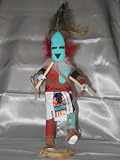 Aholi kachina doll 10 inches