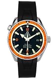 Men\'s Automatic Seamaster Rubber Strap Black Dial