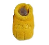 (ビグッド)Bigood ベビーシューズ ファーストシューズ 歩行靴 新生児0－12ヶ月ベビーに 柔らかい生地 防寒靴 爪デザイン イエロー【並行輸入品】