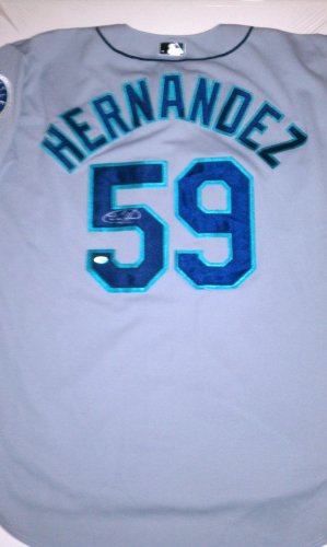 Felix Hernandez Signed Seattle Mariners Authentic Jersey