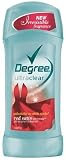 Degree Ultra Clear Anti-Perspirant & Deodorant, Red Satin with TriClear 2.6 oz. (Pack of 4)