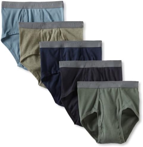 Fruit of the Loom Men's Premium 5 Pack Fashion Brief
