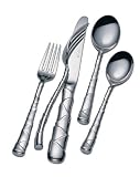 Lunt Captiva Stainless-Steel Flatware 5-Piece Place Setting, Service for 1