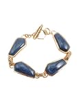 Bronzed By Barse Dumortierite Link Bracelet