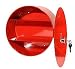 Present Time Medicine Cabinet, Red With White Cross, Round