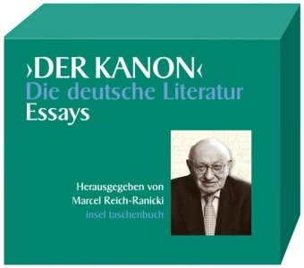Produkt-Bild: Der Kanon. Die deutsche Literatur. Essays: F&uuml;nf B&auml;nde und ein Begleitband im Schuber: 5 B&auml;nde (insel taschenbuch)