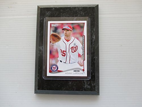 Adam Laroche Washington Nationals Mounted Player Card 4x6