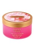 Victoria Secret Sheer Love White Cotton & Pink Lily Deep Softening Dody