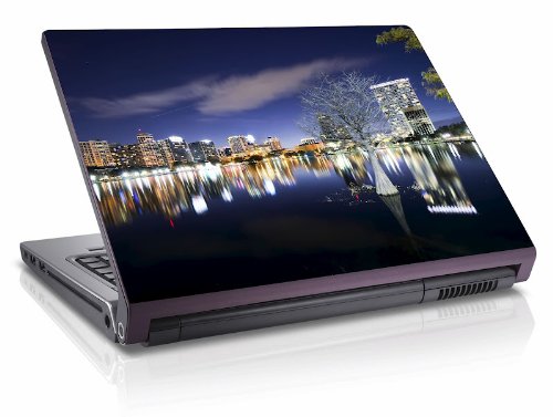 Tendances Edition “Villes” numéro 0037 Autocollant Skin pour Toshiba Satellite R15-S822 Tablet PC . Autocollant pour ordinateur portable.