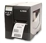 Zebra ZM400 Mid Range Thermal Printer 203 dpi / 8 dot 104 Print Width 16MB DRAM 8MB Flash ZPL ZPL II Serial Parallel USB + ZebraNet 10/100 Printer Server + Cutter with Catch Tray (ZM400-200E-1100T)