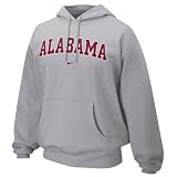 Nike Alabama Crimson Tide Ash Arch Lettering Hoody Sweatshirt
