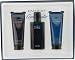 Cool Water By Davidoff For Men Edt Spray 2.5 Oz & Aftershave Balm 2.5 Oz & Shower Gel 2.5 Oz