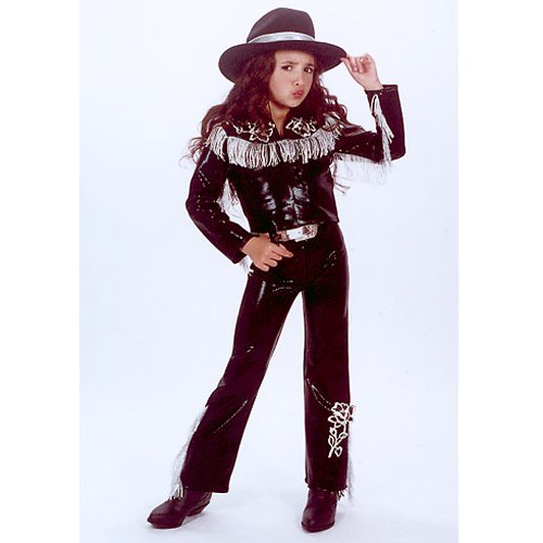 Hollywood Babe Black Silver Interview Suit Girl 4