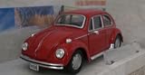VW BEETLE in RED SCALE 1/43