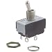 Eaton 7590K6 General Purpose Toggle Switch, AC Rated, Solder Termination, On-None-Off Action, DPST Contacts