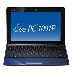 Asus Eee PC 1001P-MU17-BU 10.1-Inch Intel Atom Netbook Computer (Royal Blue)