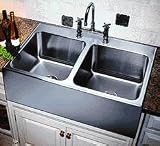 Just Clearfield I Culinary Series Topmount Stainless Steel Sink, JBDL-2233-A