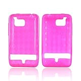 ARGYLE PINK for HTC Thunderbolt Crystal Silicone Case