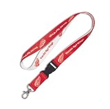 NHL Detroit Red Wings Lanyard with Detachable Buckle