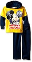 Disney Boys' 2 Piece Mickey Mouse 28 Fleece Set