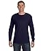 Jerzees 5.6 oz., 50/50 Heavyweight Blend Long-Sleeve T-Shirt>2XL TRUE NAVY 29L