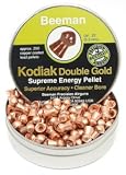 Beeman Kodiak Double Gold .22 Cal, 21.14 Grains, Domed, 250/Tin
