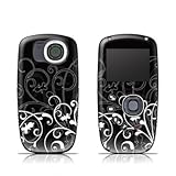 B&W Fleur Design Protective Skin Decal Sticker for Kodak PlaySport Zx5 HD W ....
