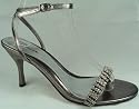 TOU Shoes - Deva Pewter Ankle Strap with Diamate Detail