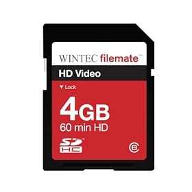 Wintec Filemate 4 GB HD Video Class 6 Secure Digital SDHC Card