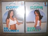 Gunnar Peterson's CORE SECRETS 2 DVD SET: AB ASSAULT & BUN BATTLE with Brooke Burke