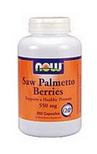 Now Foods Saw Palmetto Berry 550 Mg, 250 Capsules by Now Foods