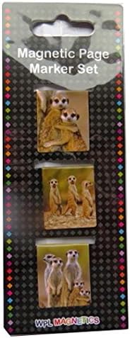 Magnetic Page Book Marks - Meerkats - by Wildside