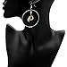 NFL Washington Redskins Hoop Earrings, 2-Inch