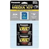 Panasonic Camcorder Media Kit with 60-min. ProQuality DVC Disc 2-pk.