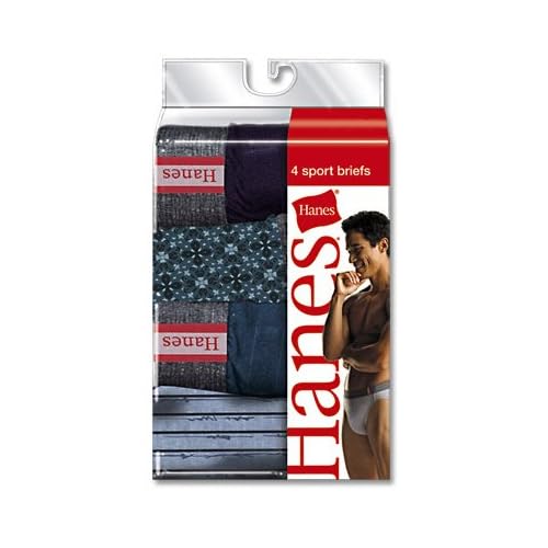 Mens Hanes 4 Pair Sexy Bikini Girls Hot Lingerie Beach Sport Cotton Briefs