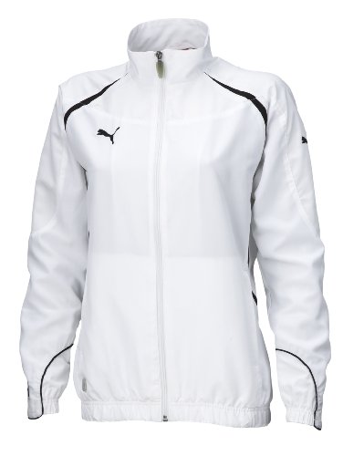 PUMA Damen Teamsport Jacke PWR-C 1.10 Wms Wov, white-black, M Preisvergleich