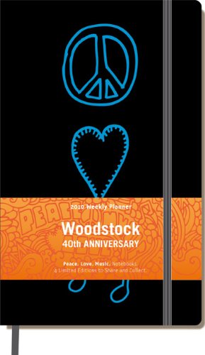 Woodstock Moleskine Large Ruled Notebook: Peace, Love, Music (Moleskine Srl)
