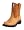 Cognac Ostrich Print / Natural