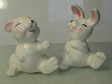 Laughing Bunnies Salt & Pepper Shakers