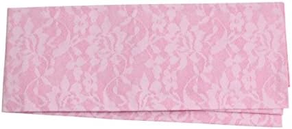 DH 50-Sheets 20" x 26" Tissue Paper - Pink Lace