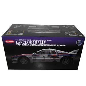 Lancia 037 1984 Rally Monza Winner #1 1/18 Kyosho A.Bettega/M.Perissinot
