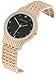Pierre Cardin Fine Wrist Watch - Men's Gold-Tone Black Face Diamond Collection Watch