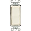 Almond Single-Pole Switch