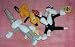 Search : Looney Tunes Sylvester, Bugs Bunny and Pluto. Plush, Bean Bag