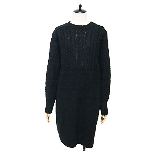 (ラルフローレン) POLO Ralph Lauren レディース シルク混 ケーブル ニット ワンピース チュニック [並行輸入品]